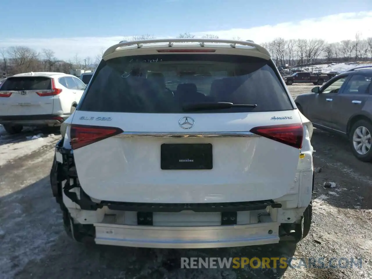 6 fotografías del automóvil dañado 4JGFB8GB1NA785636 MERCEDES-BENZ GLE-CLASS 2022