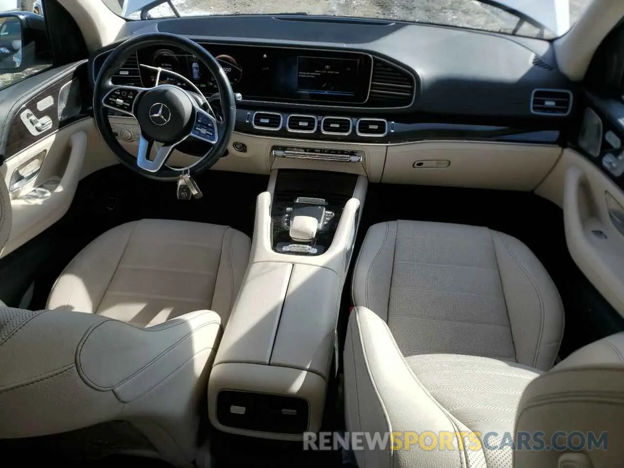 8 fotografías del automóvil dañado 4JGFB8GB1NA785636 MERCEDES-BENZ GLE-CLASS 2022