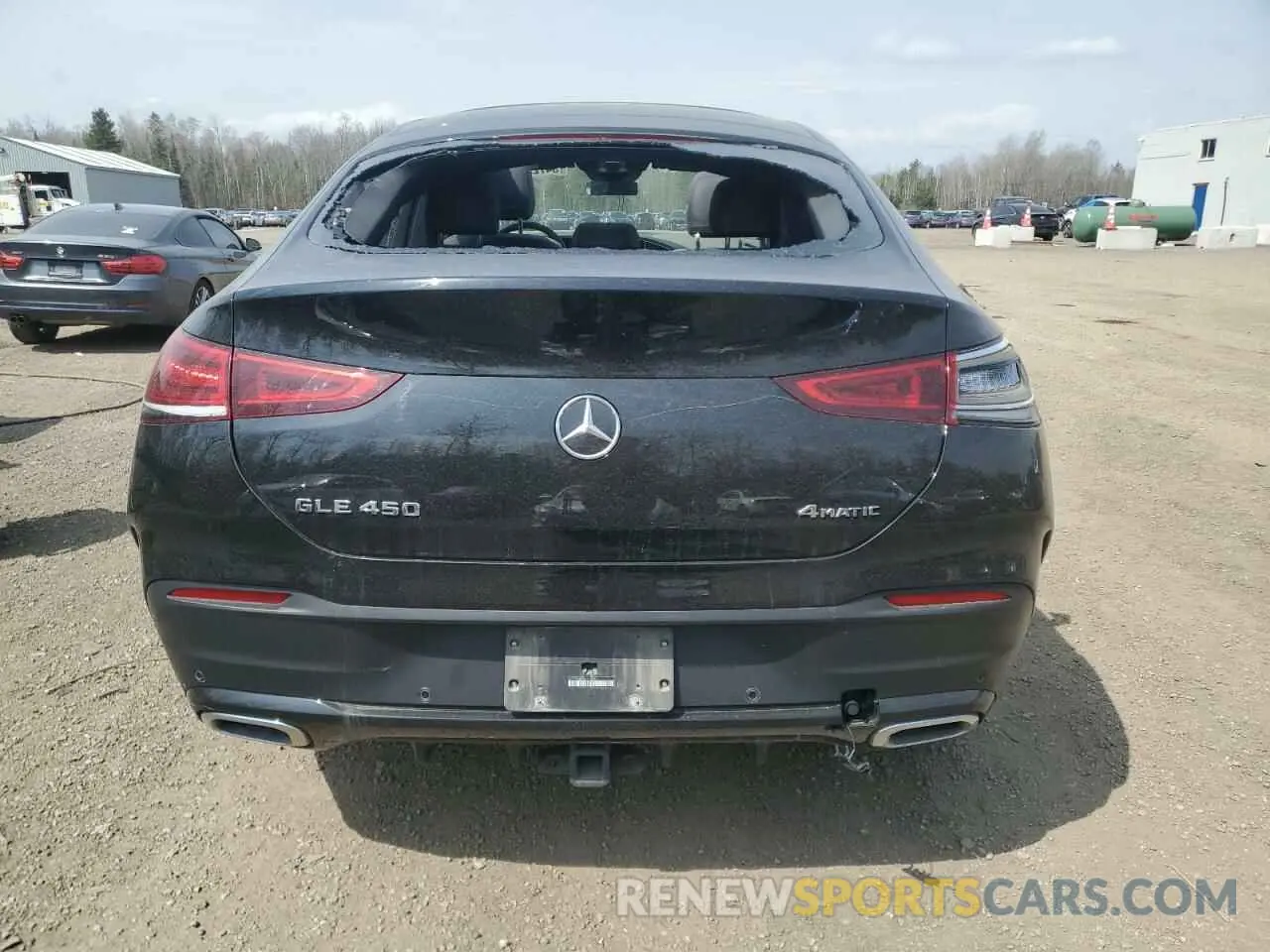 6 fotografías del automóvil dañado 4JGFD5KB9NA738242 MERCEDES-BENZ GLE-CLASS 2022