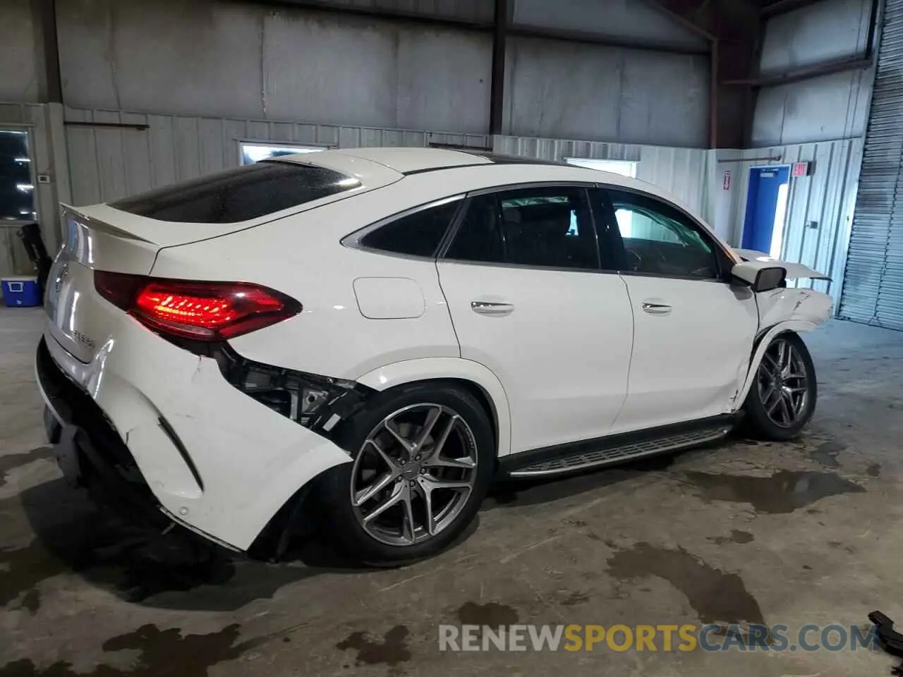 3 fotografías del automóvil dañado 4JGFD6BB2NA579988 MERCEDES-BENZ GLE-CLASS 2022