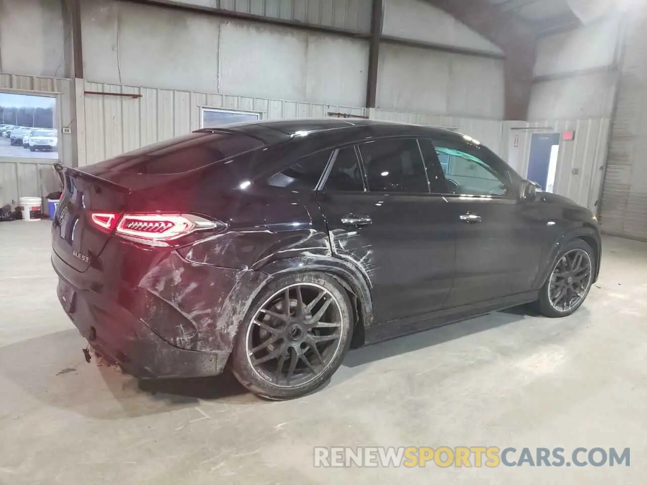 3 fotografías del automóvil dañado 4JGFD6BB3NA820280 MERCEDES-BENZ GLE-CLASS 2022