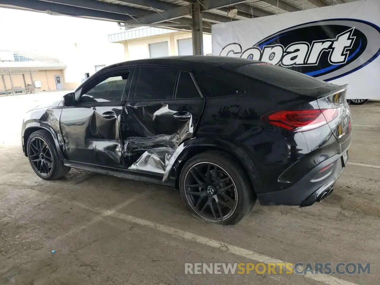 2 fotografías del automóvil dañado 4JGFD6BBXNA787133 MERCEDES-BENZ GLE-CLASS 2022
