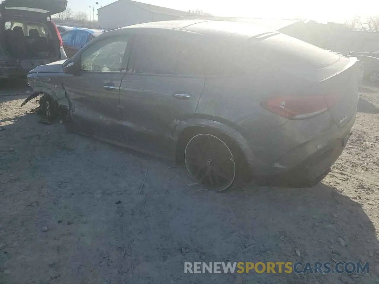 2 fotografías del automóvil dañado 4JGFD8KB8NA771248 MERCEDES-BENZ GLE-CLASS 2022