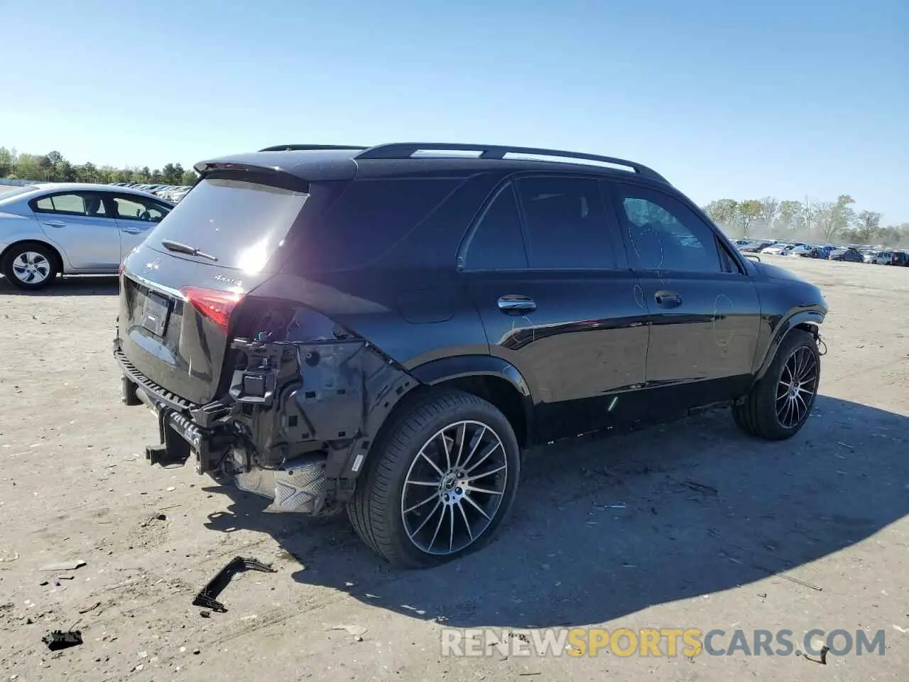 3 fotografías del automóvil dañado 4JGFB4KB4PA949819 MERCEDES-BENZ GLE-CLASS 2023