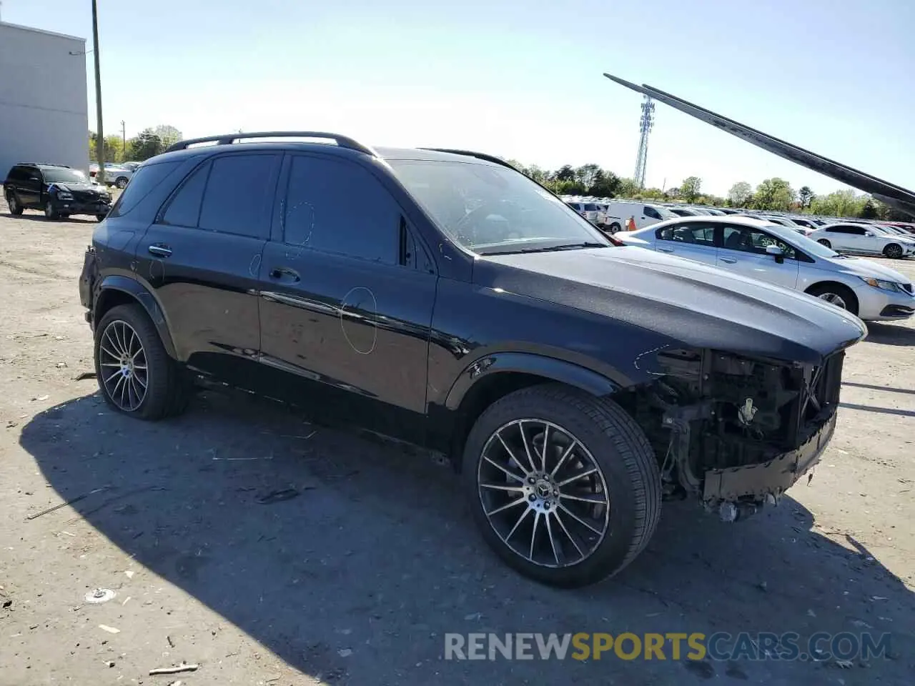 4 fotografías del automóvil dañado 4JGFB4KB4PA949819 MERCEDES-BENZ GLE-CLASS 2023