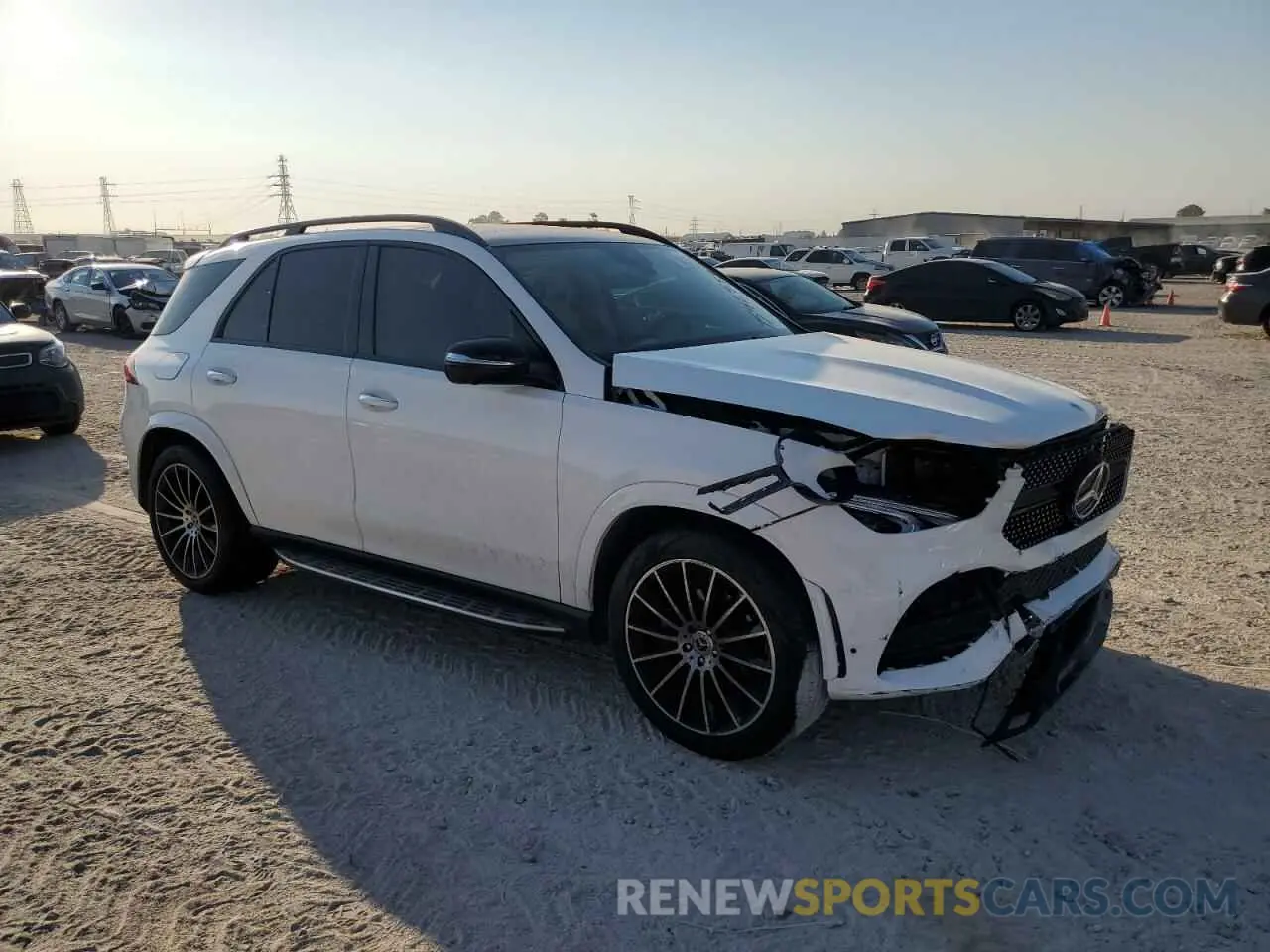 4 fotografías del automóvil dañado 4JGFB4KB6PA909161 MERCEDES-BENZ GLE-CLASS 2023