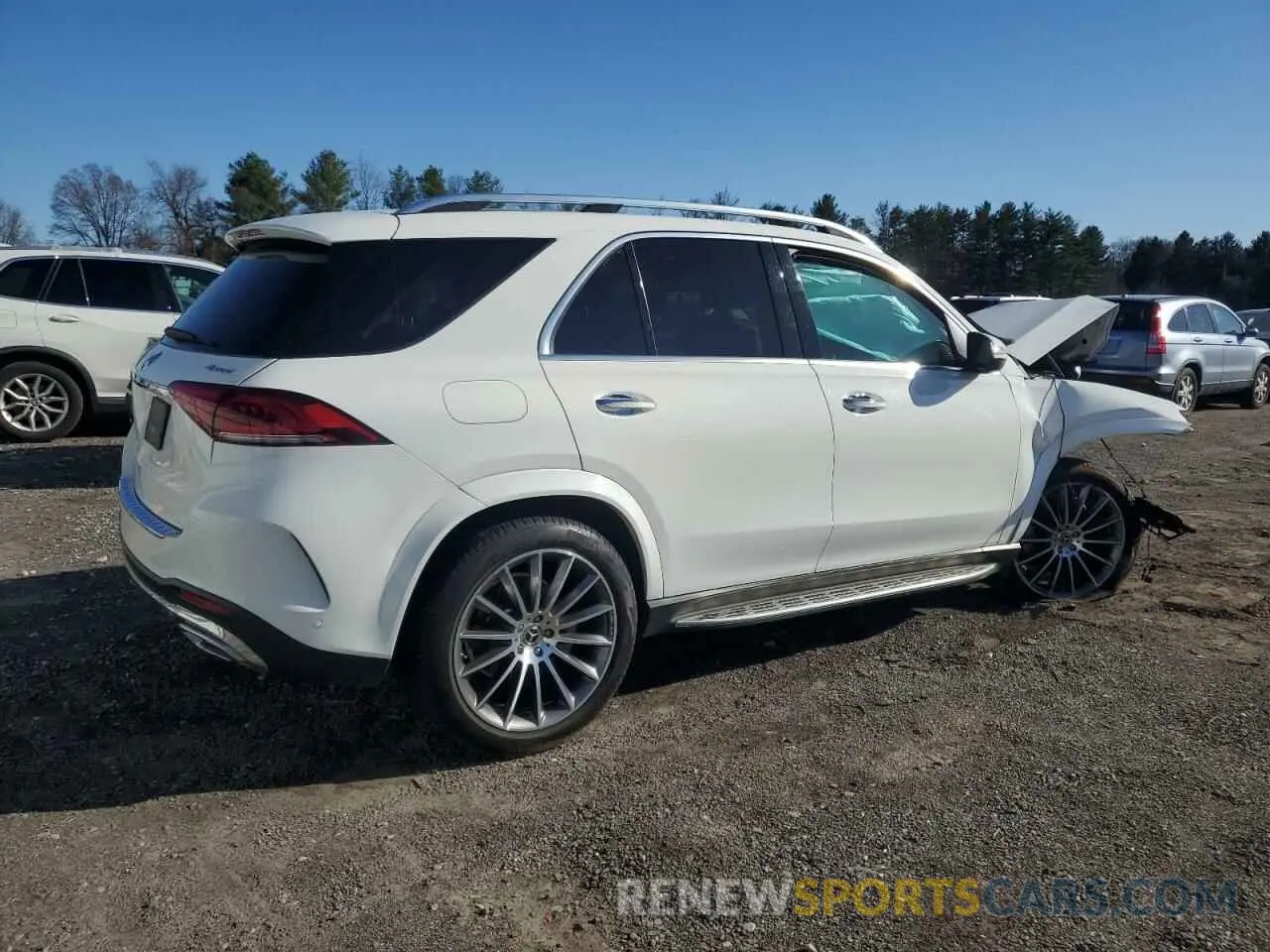 3 fotografías del automóvil dañado 4JGFB4KB8PA855362 MERCEDES-BENZ GLE-CLASS 2023