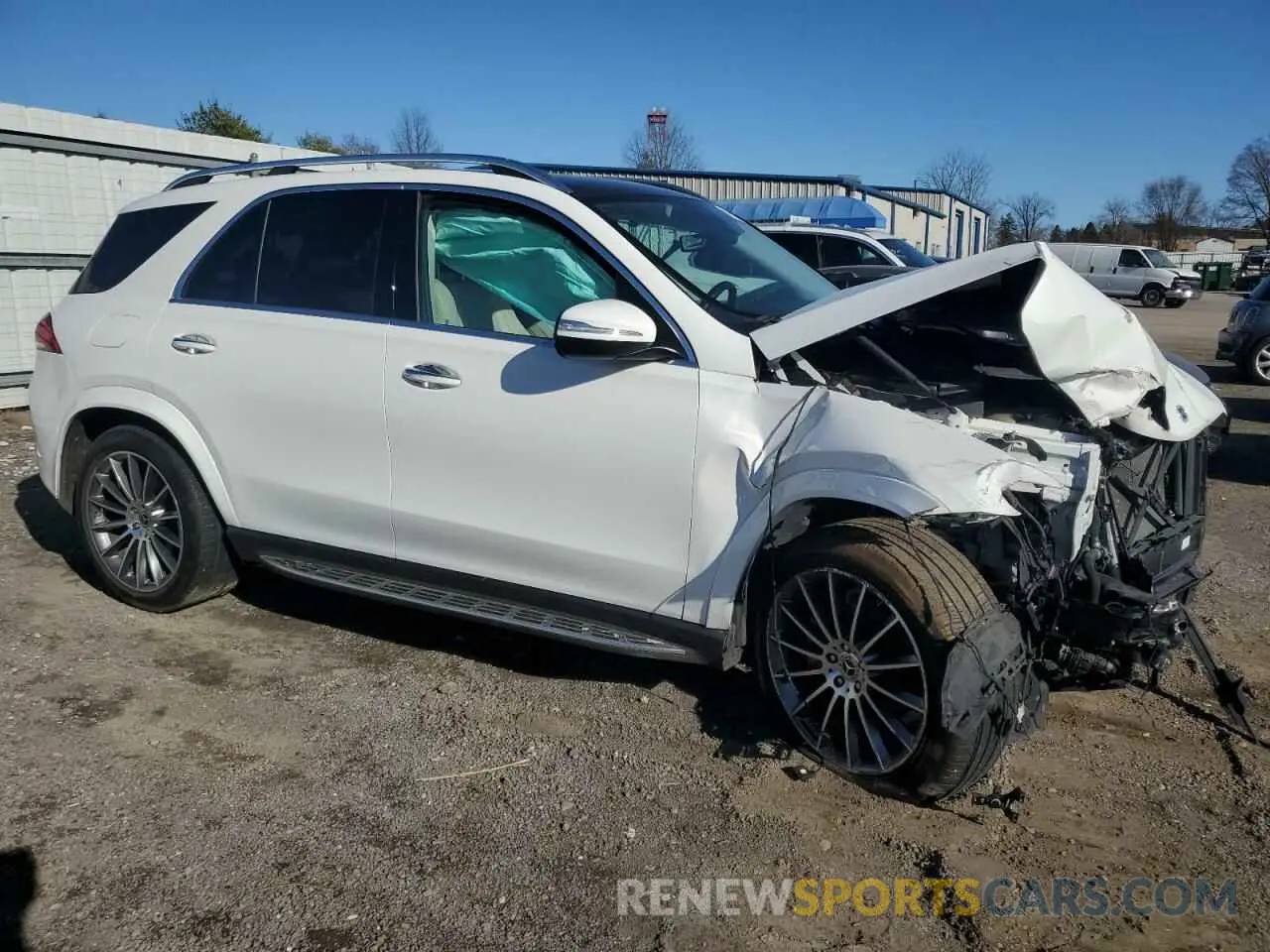 4 fotografías del automóvil dañado 4JGFB4KB8PA855362 MERCEDES-BENZ GLE-CLASS 2023