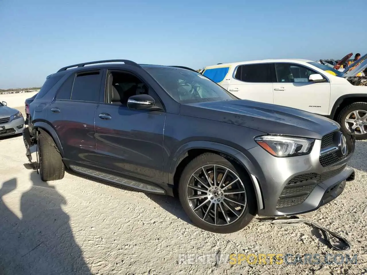 4 fotografías del automóvil dañado 4JGFB5KB0PA909968 MERCEDES-BENZ GLE-CLASS 2023