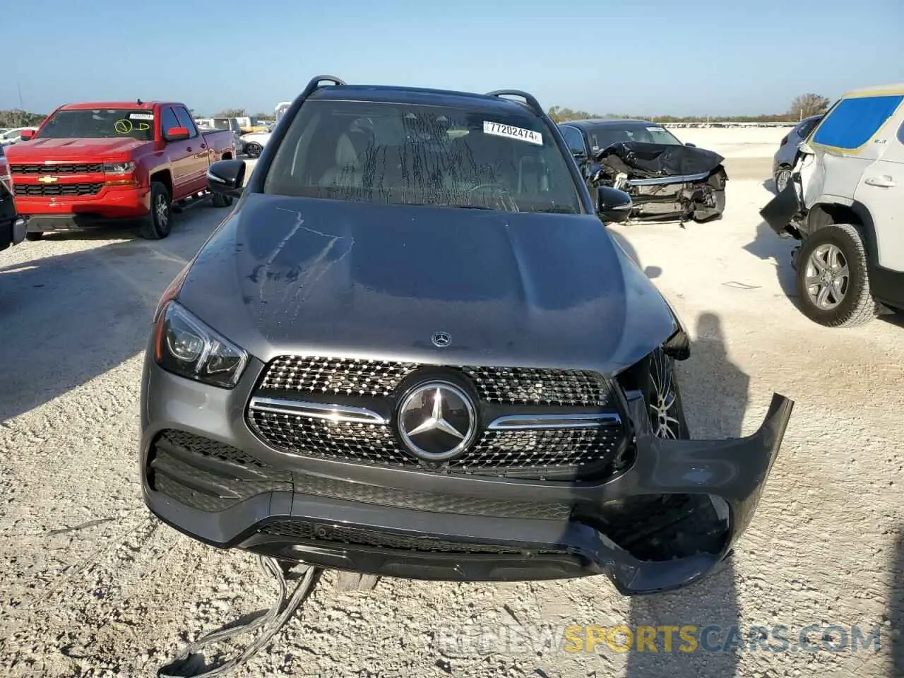 5 fotografías del automóvil dañado 4JGFB5KB0PA909968 MERCEDES-BENZ GLE-CLASS 2023