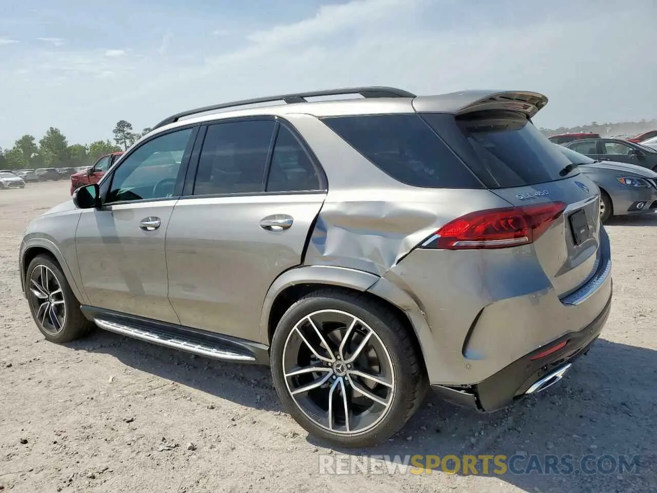 2 fotografías del automóvil dañado 4JGFB5KB4PA967503 MERCEDES-BENZ GLE-CLASS 2023