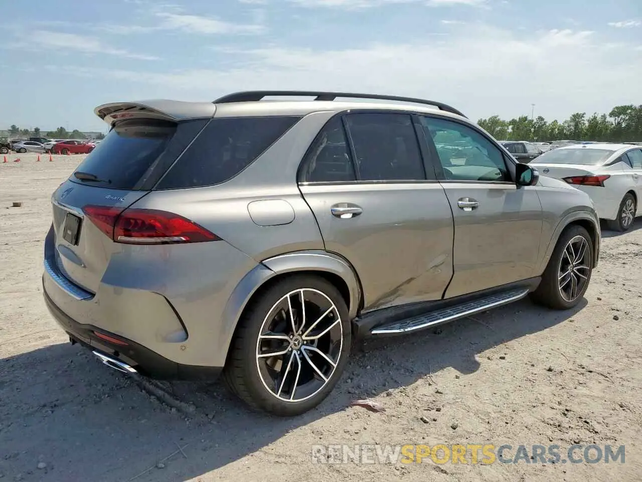 3 fotografías del automóvil dañado 4JGFB5KB4PA967503 MERCEDES-BENZ GLE-CLASS 2023
