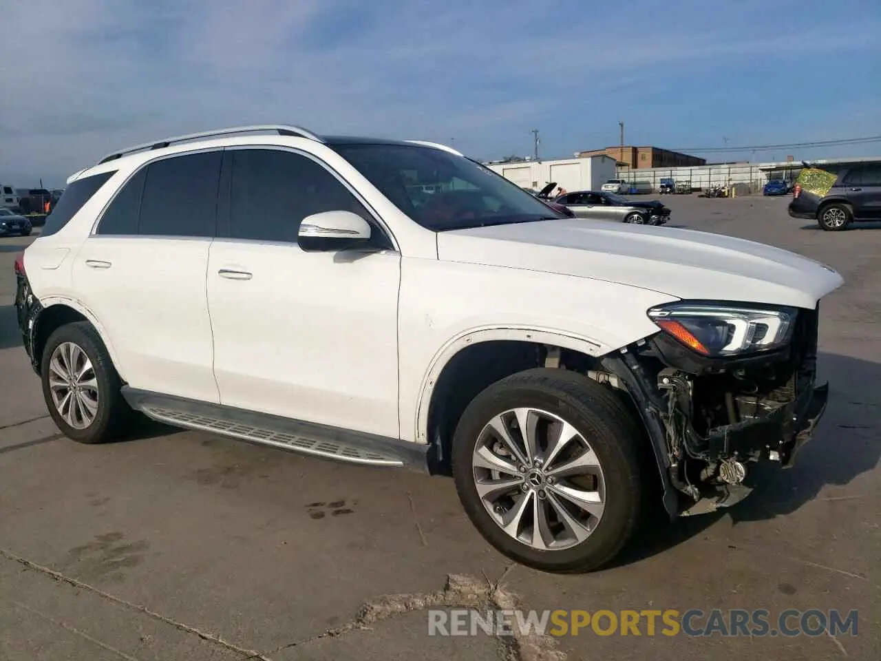 4 fotografías del automóvil dañado 4JGFB5KB5PA863344 MERCEDES-BENZ GLE-CLASS 2023