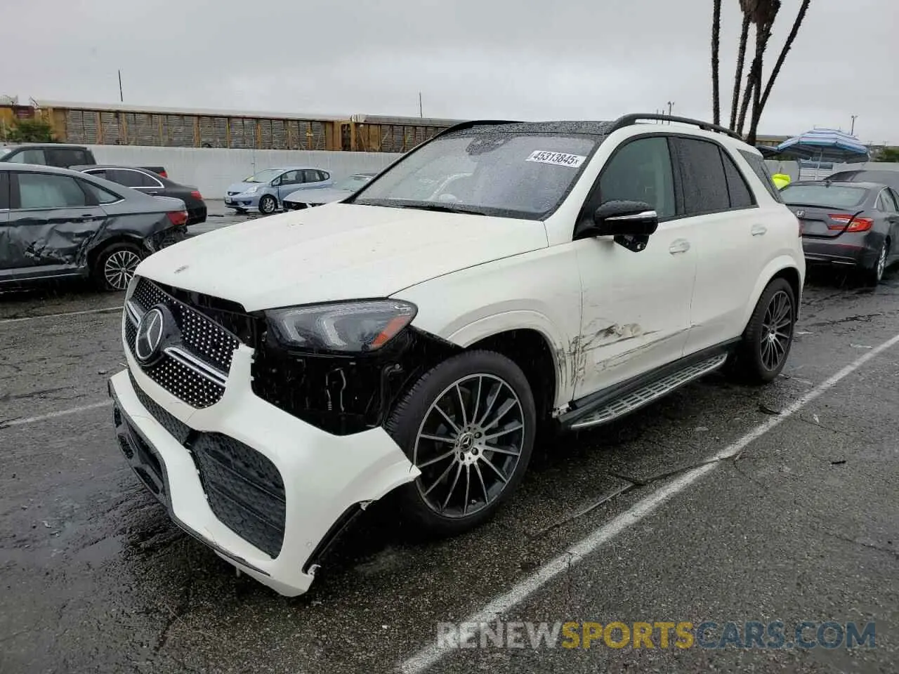 1 fotografías del automóvil dañado 4JGFB5KB8PA919244 MERCEDES-BENZ GLE-CLASS 2023