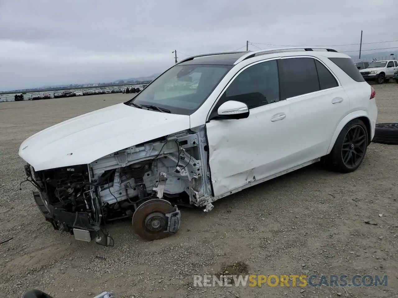 1 fotografías del automóvil dañado 4JGFB6BB6PA925260 MERCEDES-BENZ GLE-CLASS 2023