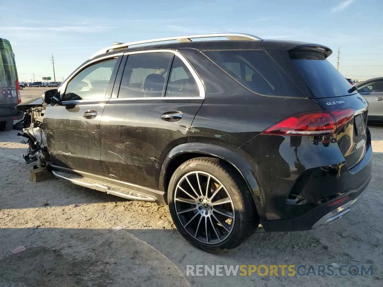 2 fotografías del automóvil dañado 4JGFB8GBXPA932409 MERCEDES-BENZ GLE-CLASS 2023