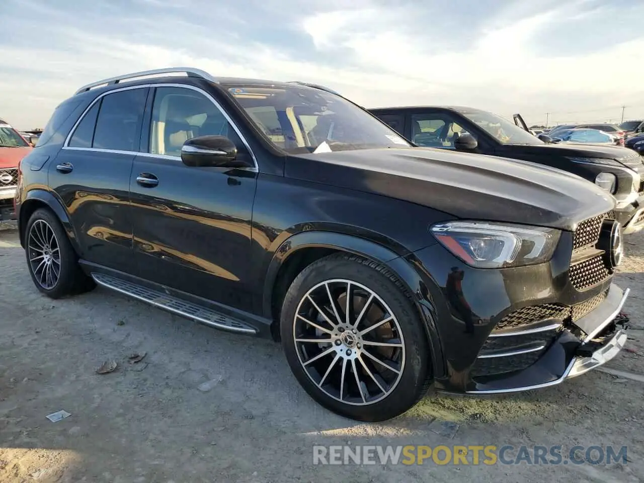 4 fotografías del automóvil dañado 4JGFB8GBXPA932409 MERCEDES-BENZ GLE-CLASS 2023