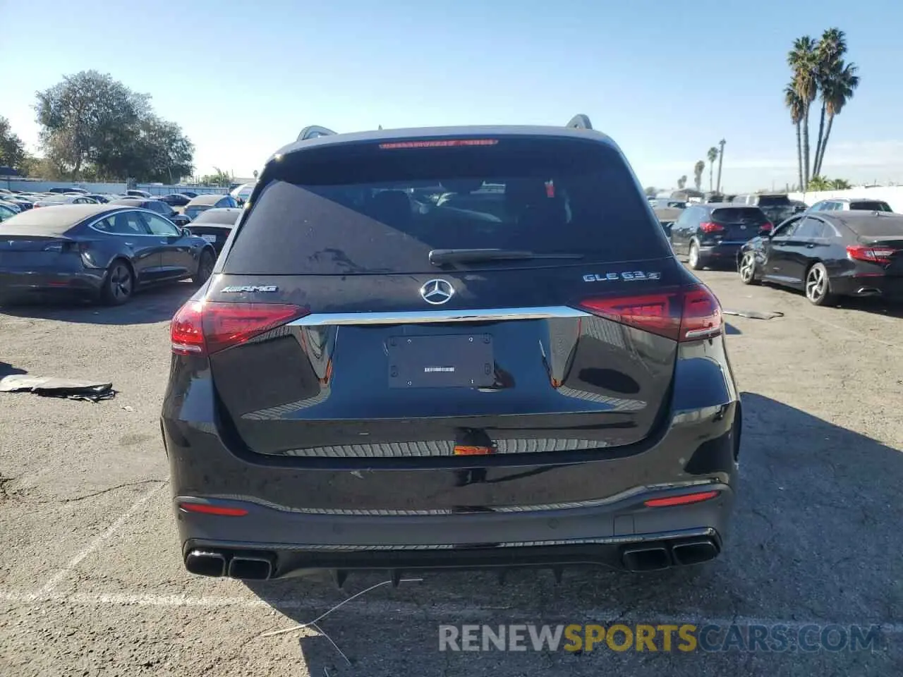 6 fotografías del automóvil dañado 4JGFB8KB6PA897875 MERCEDES-BENZ GLE-CLASS 2023