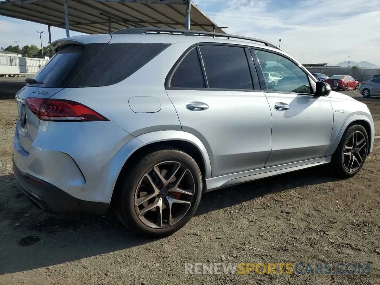 3 fotografías del automóvil dañado 4JGFB8KB8PA911422 MERCEDES-BENZ GLE-CLASS 2023