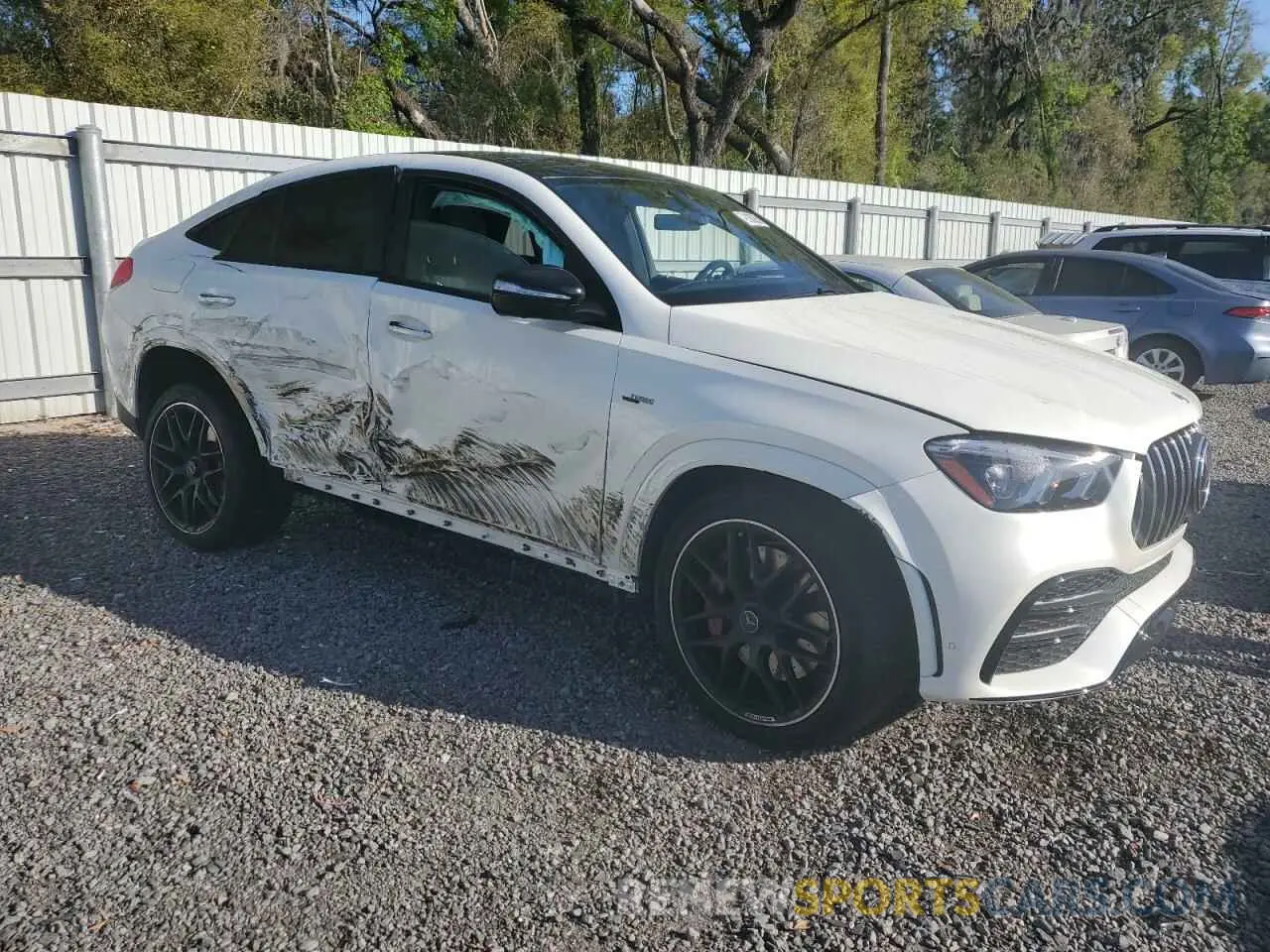 4 fotografías del automóvil dañado 4JGFD6BB2PA954443 MERCEDES-BENZ GLE-CLASS 2023