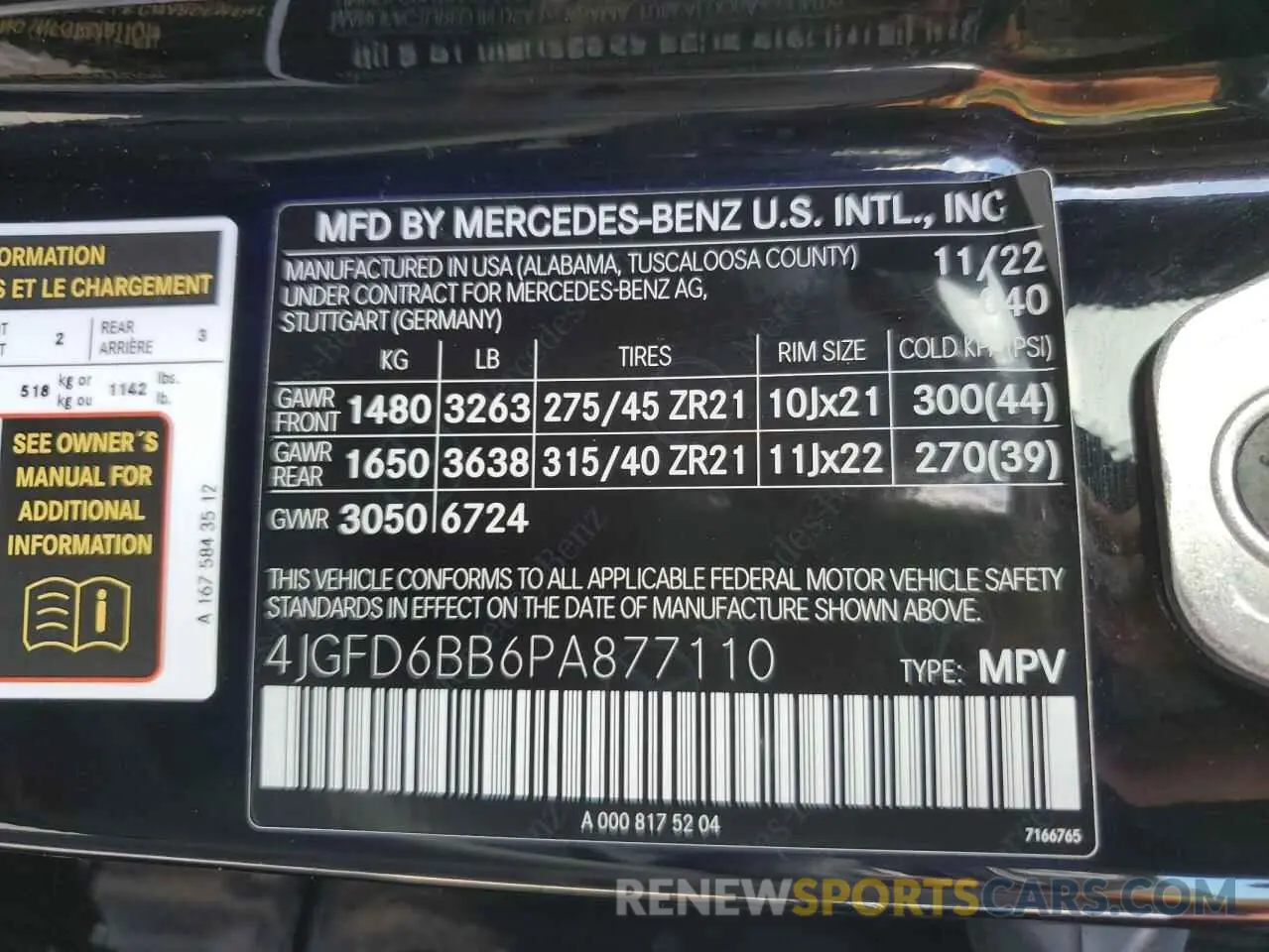 13 fotografías del automóvil dañado 4JGFD6BB6PA877110 MERCEDES-BENZ GLE-CLASS 2023