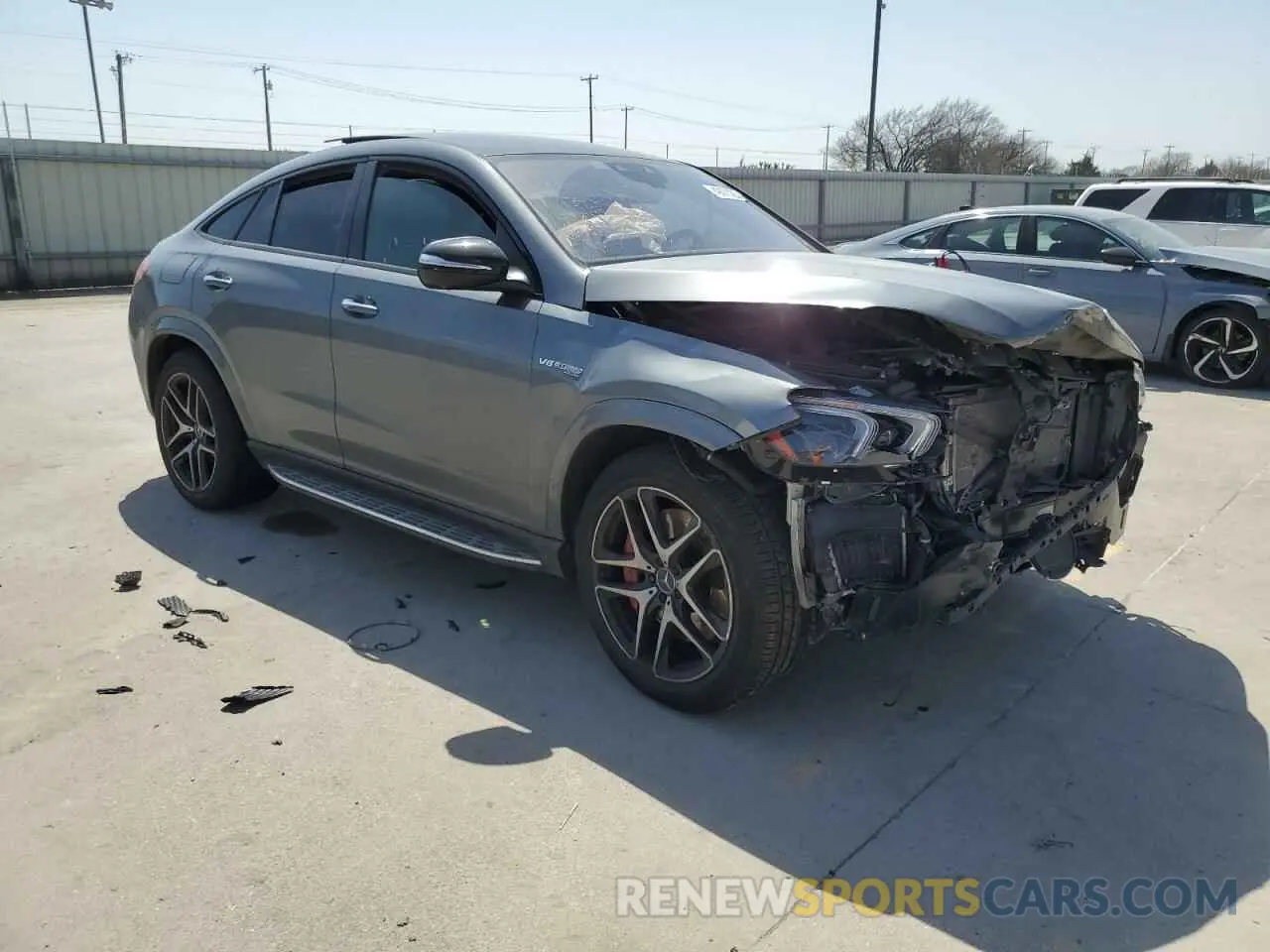 4 fotografías del automóvil dañado 4JGFD8KB1PA898734 MERCEDES-BENZ GLE-CLASS 2023