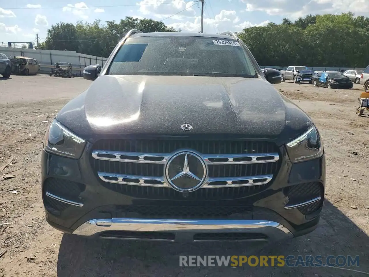 5 fotografías del automóvil dañado 4JGFB4FB0RA972396 MERCEDES-BENZ GLE-CLASS 2024