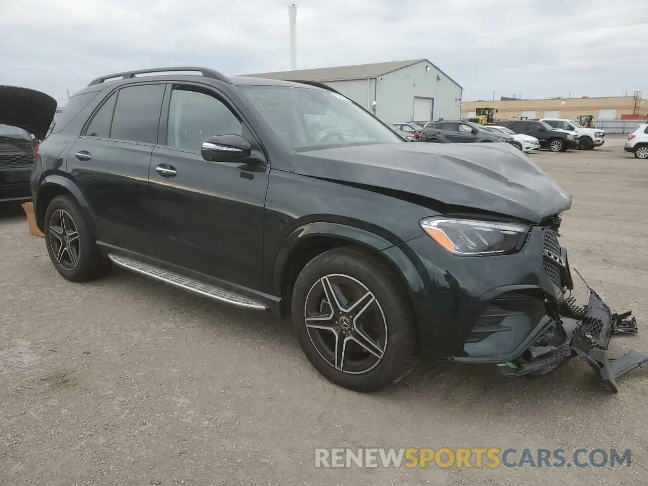 4 fotografías del automóvil dañado 4JGFB4FB0RB130068 MERCEDES-BENZ GLE-CLASS 2024
