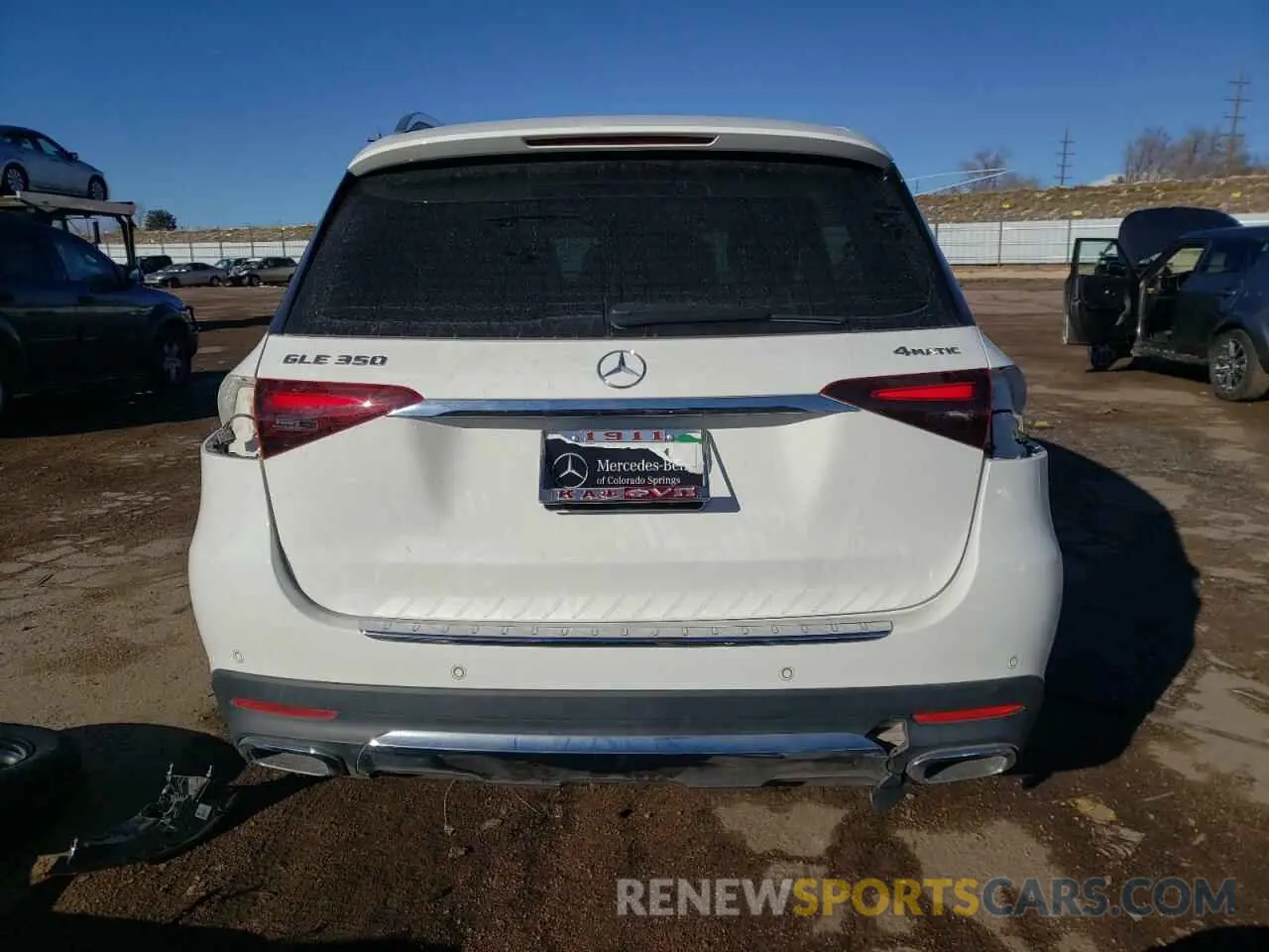 6 fotografías del automóvil dañado 4JGFB4FB3RA980816 MERCEDES-BENZ GLE-CLASS 2024