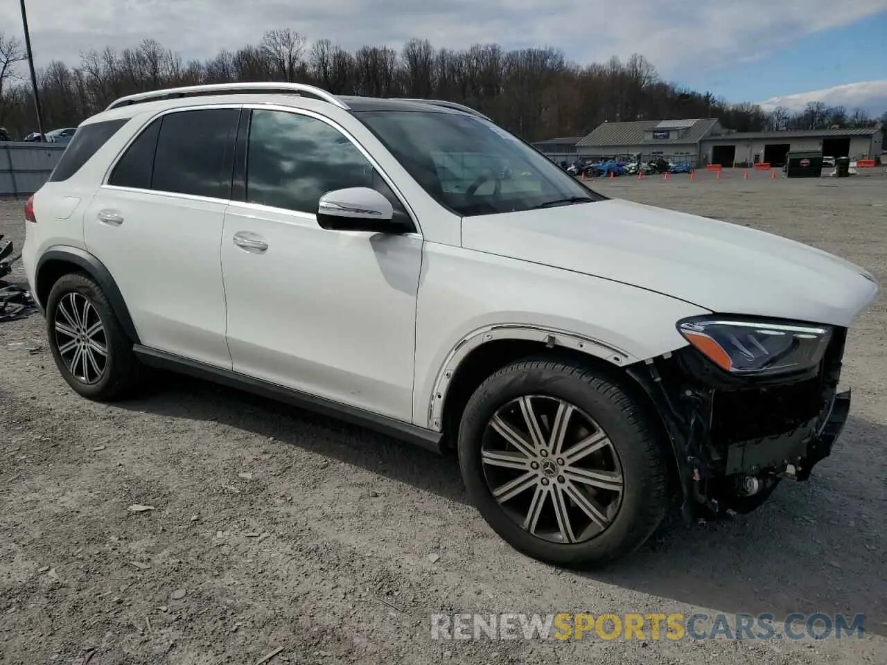 4 fotografías del automóvil dañado 4JGFB4FB4RB064771 MERCEDES-BENZ GLE-CLASS 2024