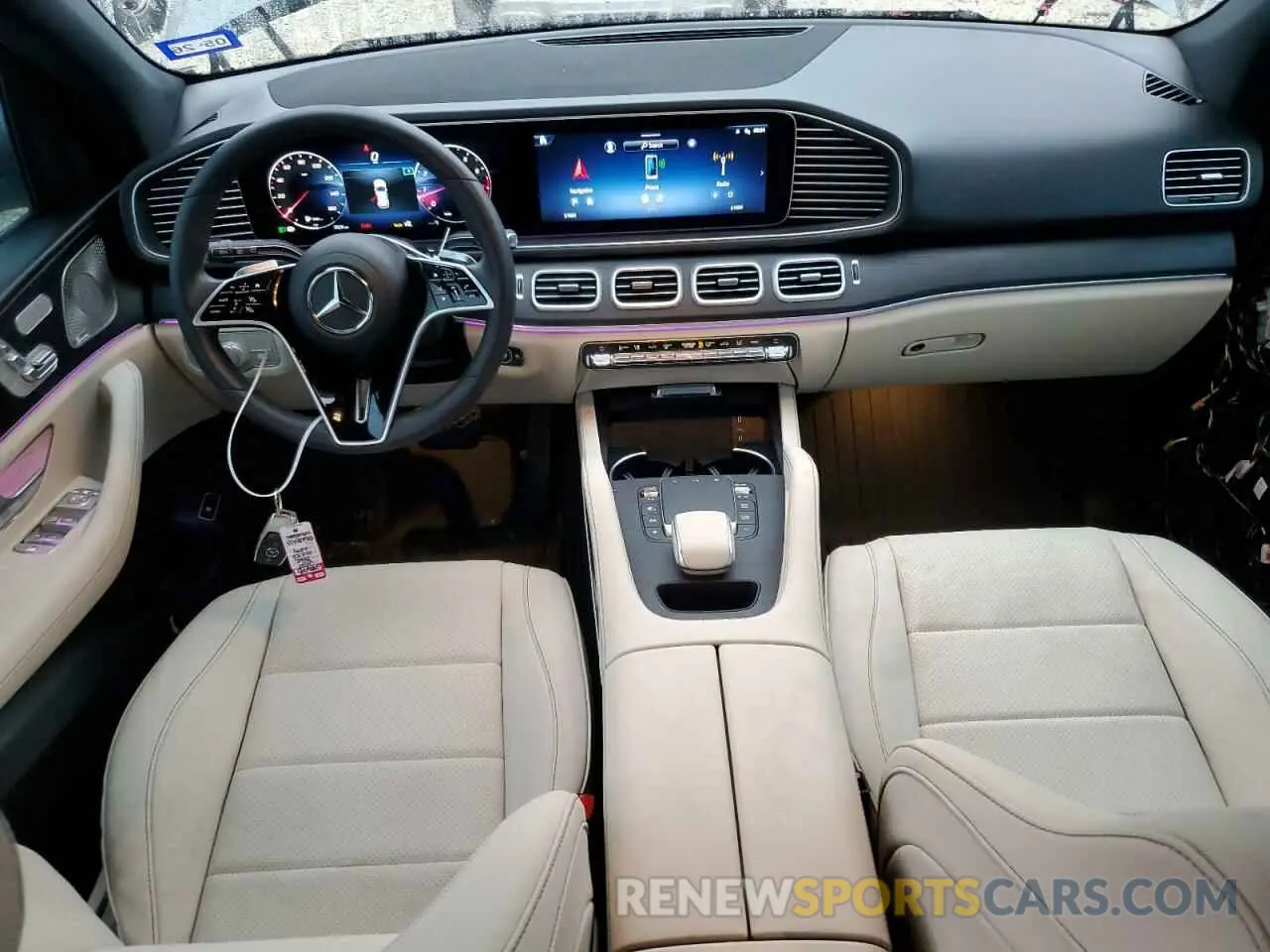 8 fotografías del automóvil dañado 4JGFB4FB4RB238533 MERCEDES-BENZ GLE-CLASS 2024