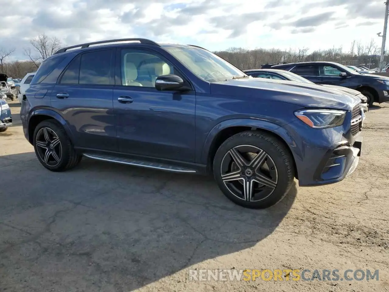 4 fotografías del automóvil dañado 4JGFB4FB6RB063282 MERCEDES-BENZ GLE-CLASS 2024