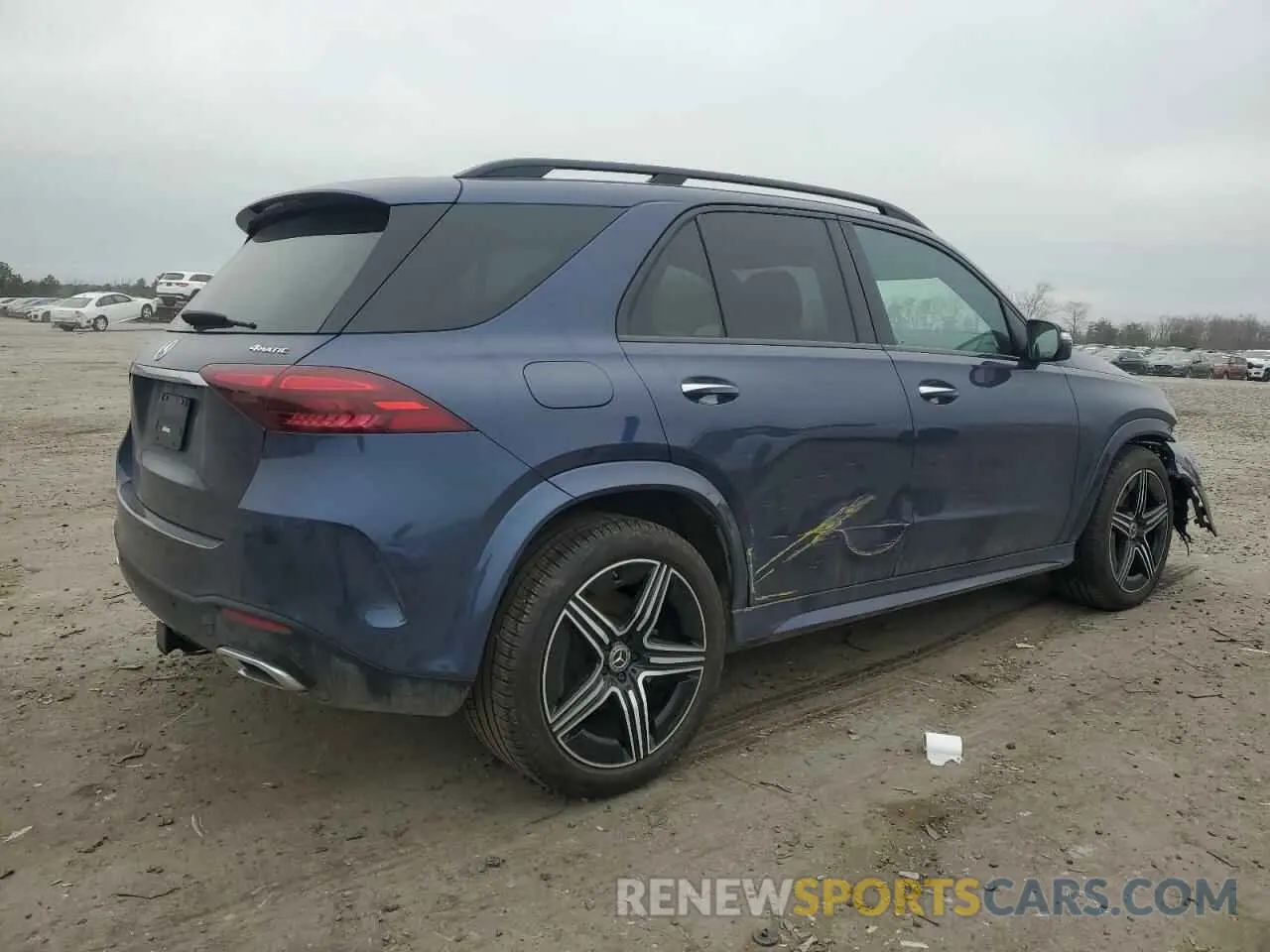 3 fotografías del automóvil dañado 4JGFB4FB8RB057936 MERCEDES-BENZ GLE-CLASS 2024