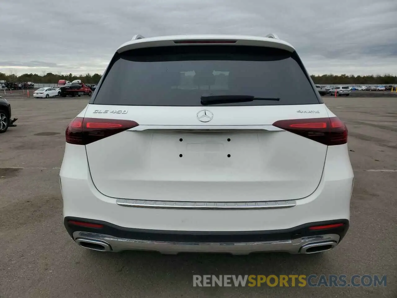 6 fotografías del automóvil dañado 4JGFB5KB0RB176477 MERCEDES-BENZ GLE-CLASS 2024