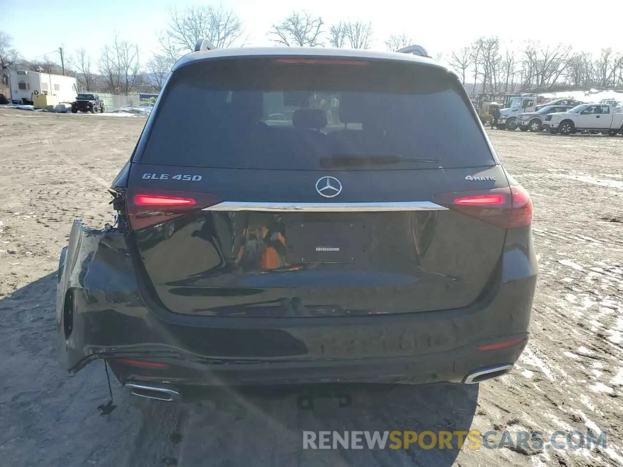 6 fotografías del automóvil dañado 4JGFB5KB0RB181971 MERCEDES-BENZ GLE-CLASS 2024