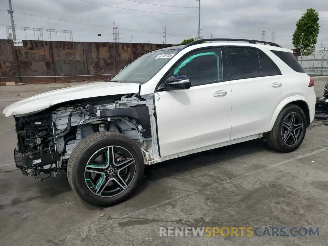 1 fotografías del automóvil dañado 4JGFB5KB2RB166243 MERCEDES-BENZ GLE-CLASS 2024