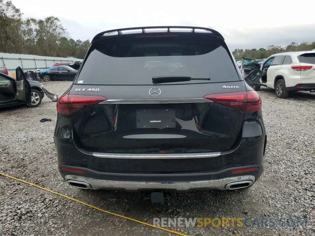 6 fotografías del automóvil dañado 4JGFB5KB3RB182452 MERCEDES-BENZ GLE-CLASS 2024