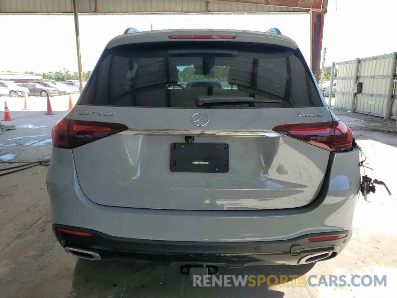 6 fotografías del automóvil dañado 4JGFB5KB4RB073062 MERCEDES-BENZ GLE-CLASS 2024
