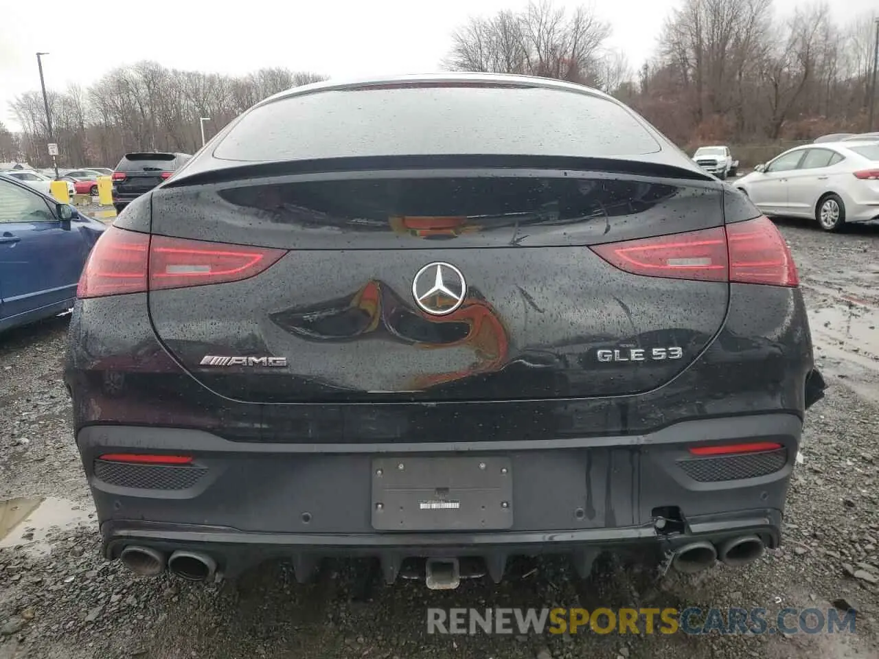 6 fotografías del automóvil dañado 4JGFD6BB0RB024084 MERCEDES-BENZ GLE-CLASS 2024
