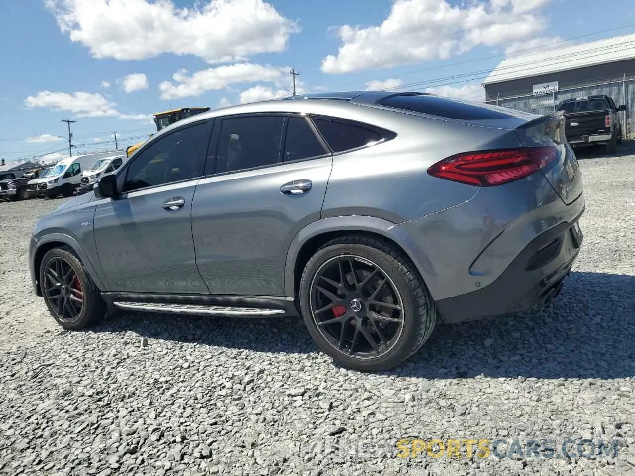 2 fotografías del automóvil dañado 4JGFD6BB5RB162395 MERCEDES-BENZ GLE-CLASS 2024