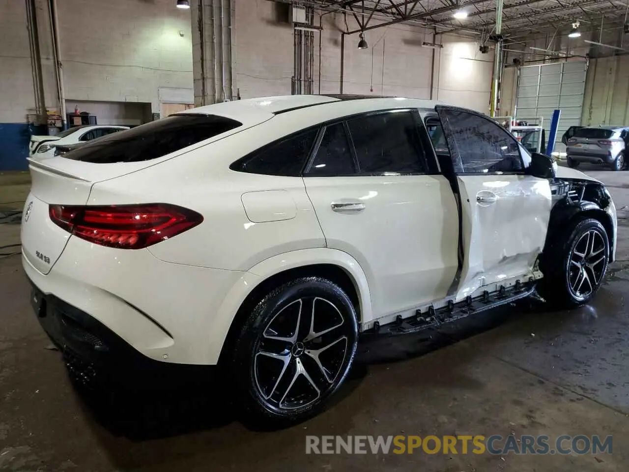 3 fotografías del automóvil dañado 4JGFD6BB7RB180171 MERCEDES-BENZ GLE-CLASS 2024