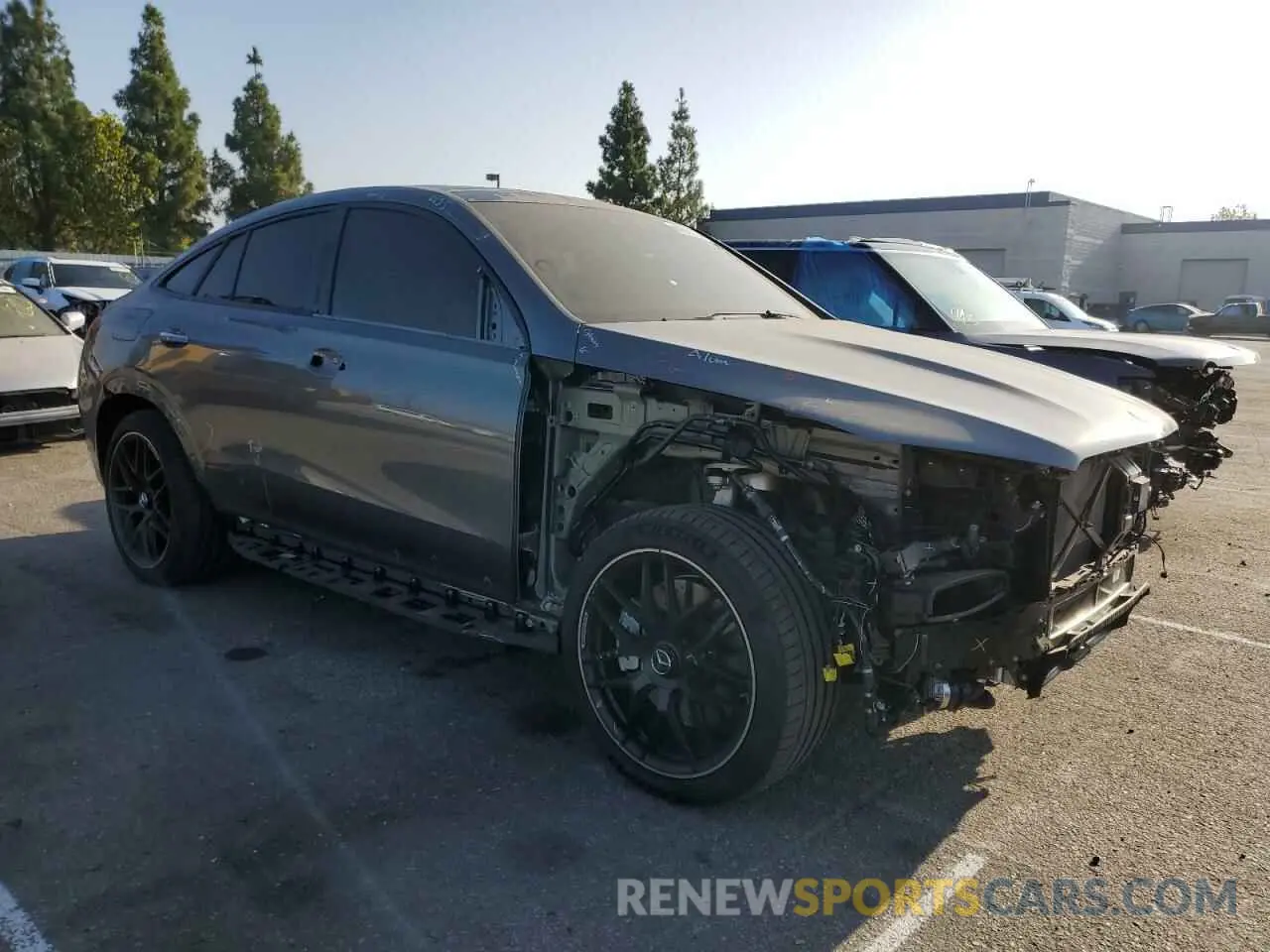 4 fotografías del automóvil dañado 4JGFD6BB9RB134034 MERCEDES-BENZ GLE-CLASS 2024