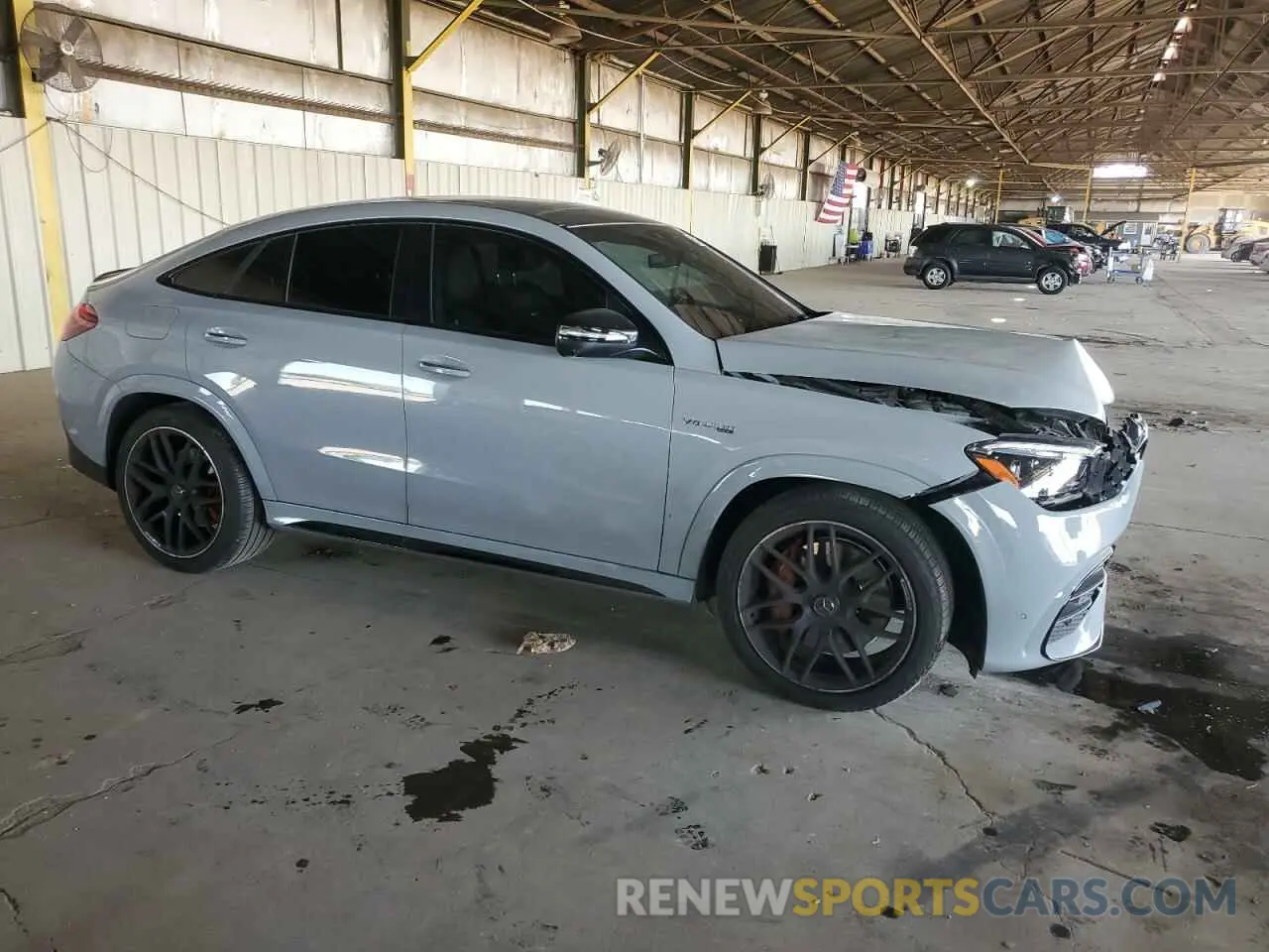 4 fotografías del automóvil dañado 4JGFD8KB7RB045347 MERCEDES-BENZ GLE-CLASS 2024