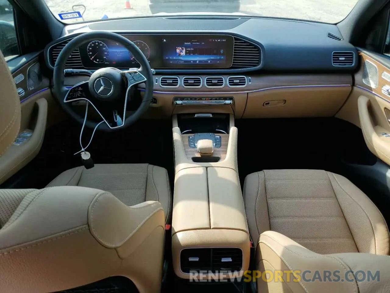 8 fotografías del automóvil dañado 4JGFB4EB1SB347782 MERCEDES-BENZ GLE-CLASS 2025
