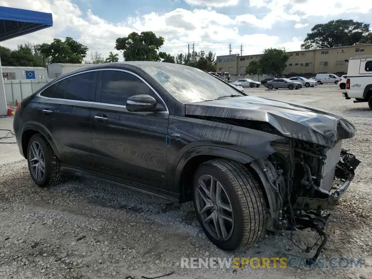 4 fotografías del automóvil dañado 4JGFD6BBXSB280321 MERCEDES-BENZ GLE-CLASS 2025