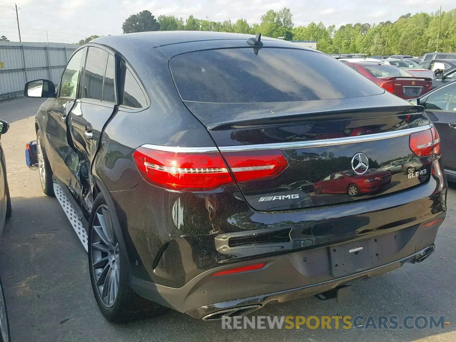 3 fotografías del automóvil dañado 4JGED6EB0KA139979 MERCEDES-BENZ GLE COUPE 2019