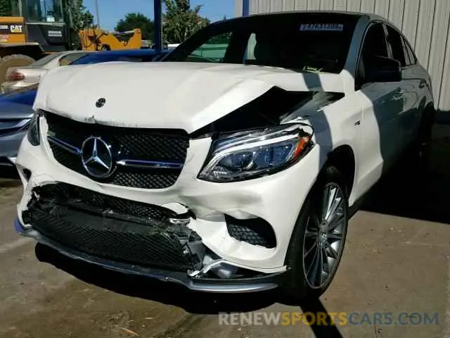 2 fotografías del automóvil dañado 4JGED6EB0KA141439 MERCEDES-BENZ GLE COUPE 2019