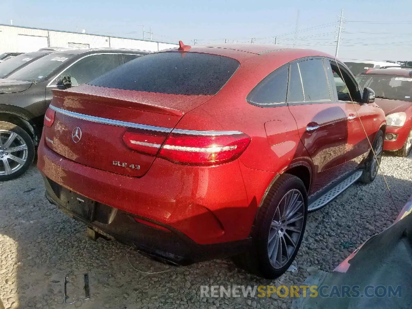 4 fotografías del automóvil dañado 4JGED6EB1KA139215 MERCEDES-BENZ GLE COUPE 2019