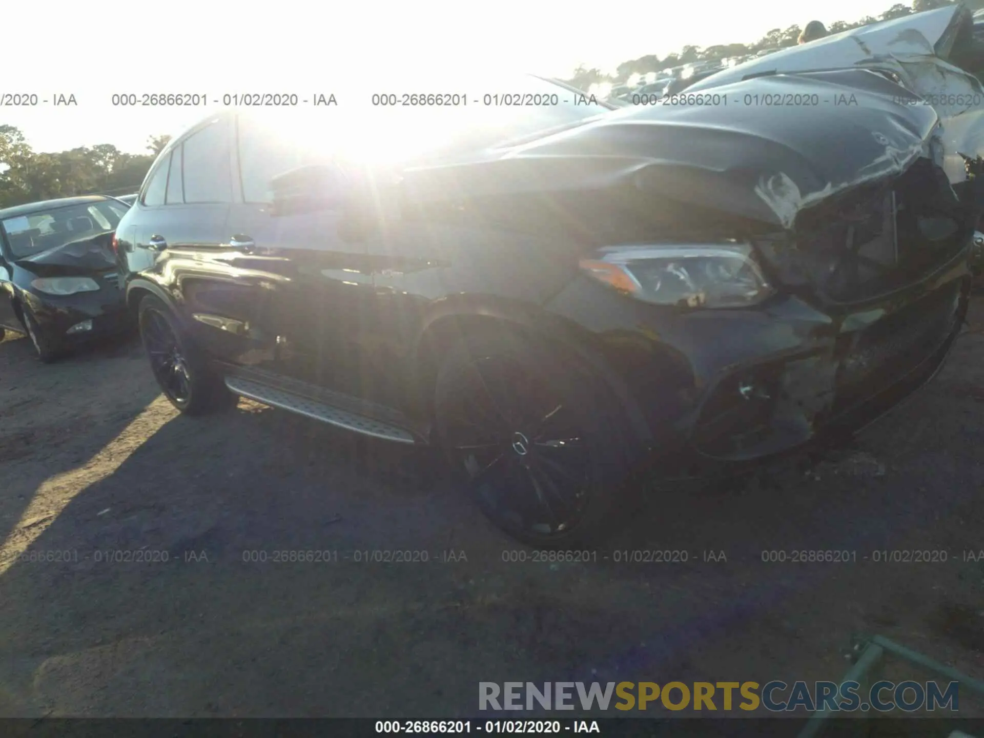 1 fotografías del automóvil dañado 4JGED6EB1KA139635 MERCEDES-BENZ GLE COUPE 2019