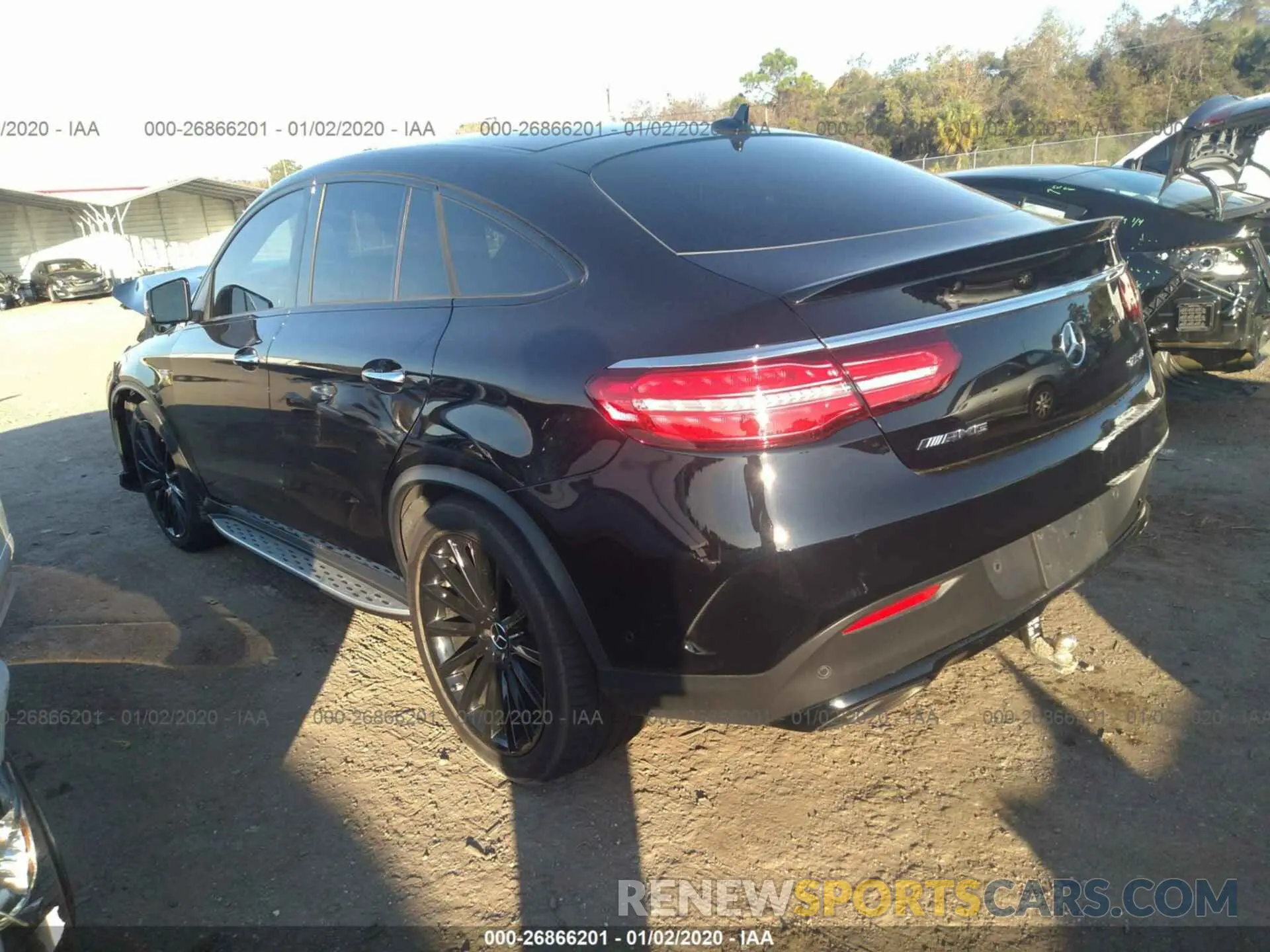3 fotografías del automóvil dañado 4JGED6EB1KA139635 MERCEDES-BENZ GLE COUPE 2019